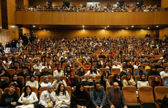 Gri Koç anlattı, Kahramanmaraşlı gençler büyük bir ilgiyle dinledi