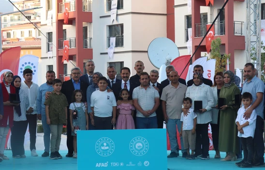 Hatay'da 18 bin 348 anahtar hak sahibine teslim edildi