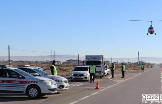 Havadan ve karadan denetimler artırıldı