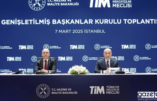 Hazine ve Maliye Bakanı Şimşek, TİM'de