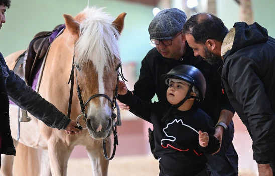 Hippoterapi, özel gereksinimli bireylerin rehabilitasyonuna destek sağlıyor