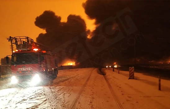 Irak-Türkiye Ham Petrol Boru Hattı'nda patlama