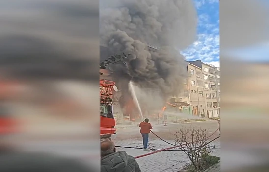 İş yerinde meydana gelen patlamada bir kişi ağır yaralandı