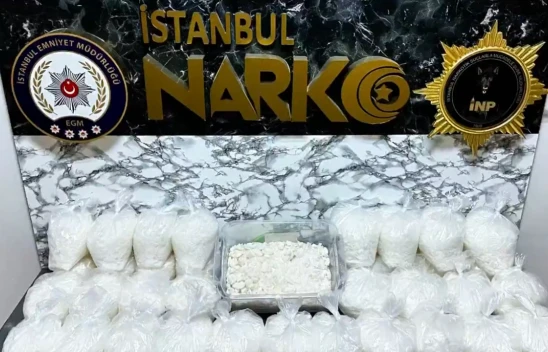 İstanbul Başakşehir'de 880 kg uyuşturucu madde ele geçirildi