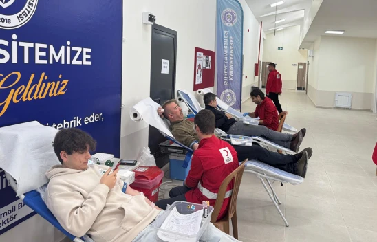 İstiklal Üniversitesi'nden kan bağışı kampanyası