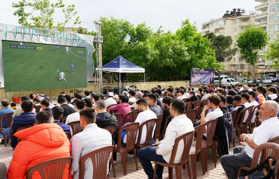 İstiklalspor tur atladı, heyecan Kahramanmaraş'ta dev ekranda yaşandı