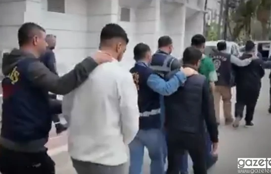 İşyerlerini kurşunlayan suç örgütüne eş zamanlı baskın