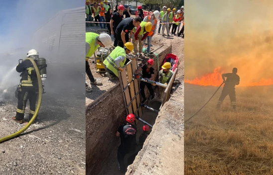 İtfaiye ekipleri, Kahramanmaraş'ta 2 bin 500 olaya müdahale etti