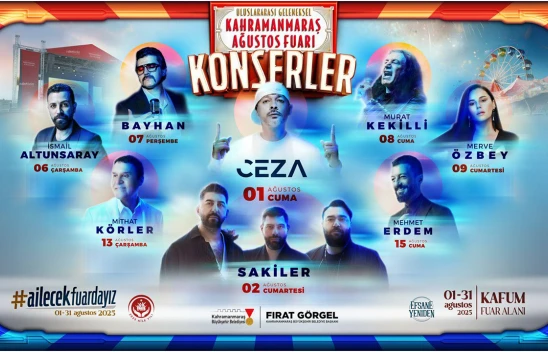 Kahramanmaraş 7'den 70'e ailecek bu fuarda olacak