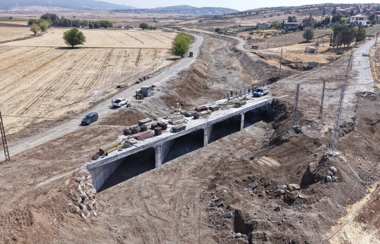 Kahramanmaraş'a 80 milyonluk 13 yeni köprü ve menfez inşası