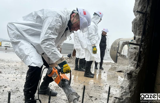 Kahramanmaraş AFAD Müdürlüğü, enkazda arama kurtarma eğitimi verdi