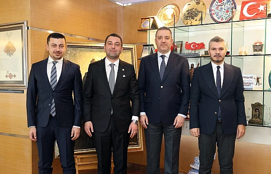 Kahramanmaraş Barosu'ndan TBB'ye iş birliği ziyareti