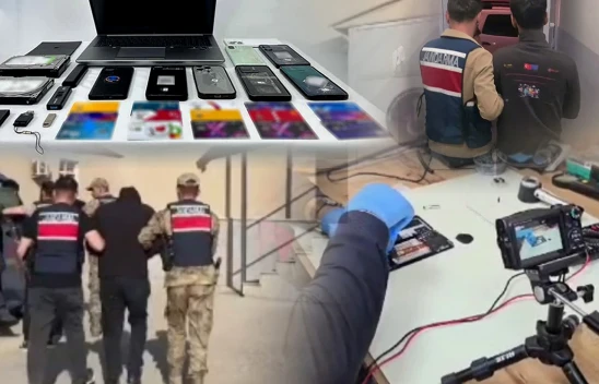 Kahramanmaraş dahil 9 ilde eş zamanlı siber baskını