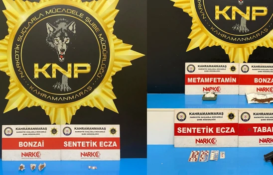 Kahramanmaraş Emniyeti'nden operasyon!