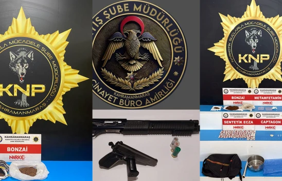 Kahramanmaraş Emniyeti son bir haftada 83 şahsı gözaltına aldı