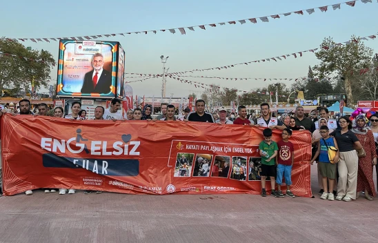 Kahramanmaraş Geleneksel Ağustos Fuarı'nda engelsiz bir gün