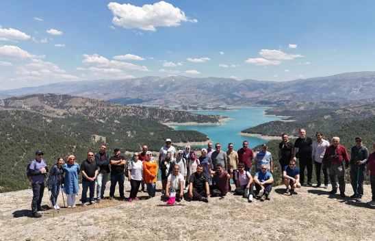 Kahramanmaraş Güredil Kalesi'nde doğa ve tarih iç içe