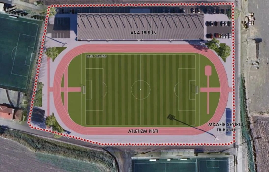 Kahramanmaraş'ın 4 bin kişilik yeni stadyumu yeni sezona hazırlanıyor