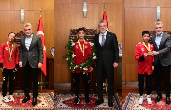 Kahramanmaraş'ın altın çocukları Balkanlar'ı fethetti