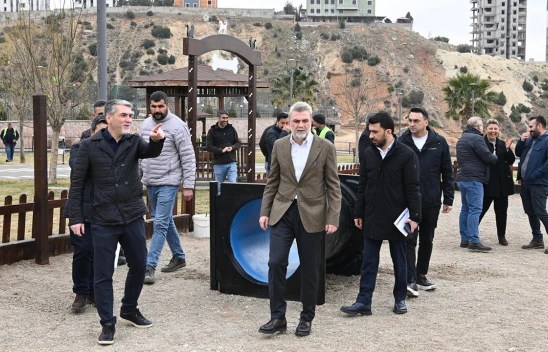 Kahramanmaraş'ın gözde mekanı Aliya İzzetbegoviç Millet Bahçesi yenileniyor