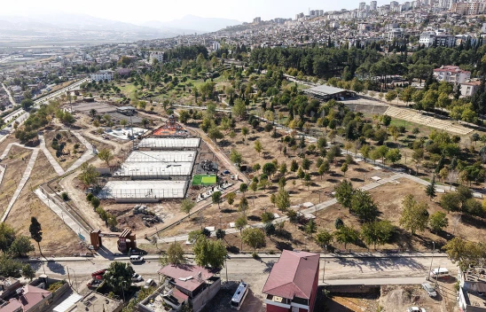 Kahramanmaraş'ın kalbi 15 Temmuz Spor Vadisi'nde atıyor