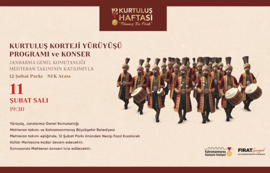 Kahramanmaraş'ın kurtuluşunun 105. yılında büyük coşku