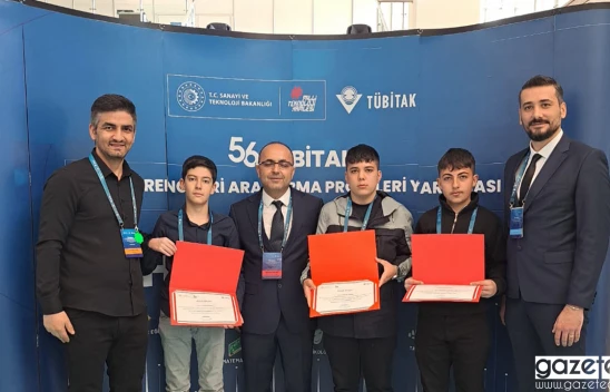 Kahramanmaraş'ın TÜBİTAK başarısı!