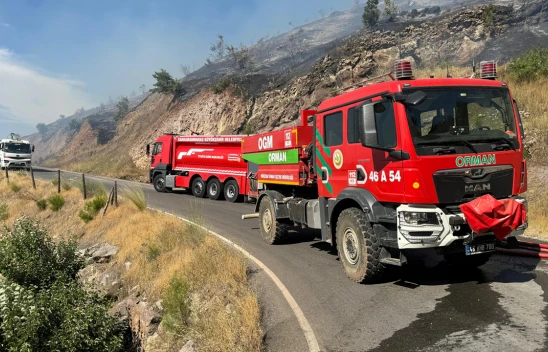 Kahramanmaraş itfaiyesi ağustos ayında bin 850 olaya müdahale etti
