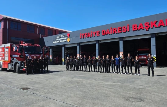 Kahramanmaraş İtfaiyesi'nden İzmir'e destek