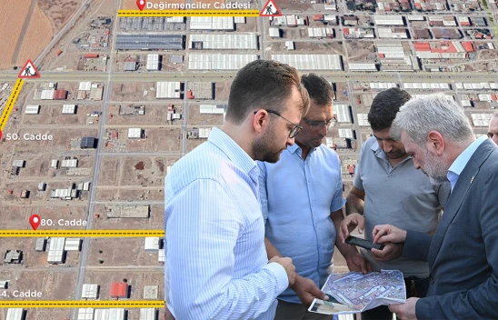 Kahramanmaraş Karma Sanayi Sitesinde ulaşım ağı güçlendiriliyor