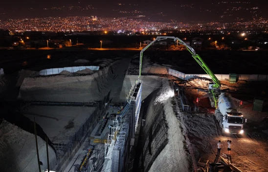 Kahramanmaraş Kılavuzlu İsale Hattı'nda 24 saat kesintisiz çalışma