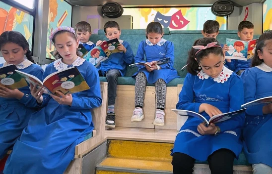 Kahramanmaraş kırsalında 5 bin çocuk kitapla buluştu