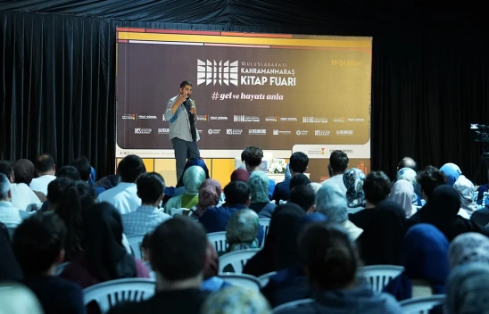 Kahramanmaraş Kitap Fuarı, 9'uncu gününde Altay Cem Meriç'i ağırladı