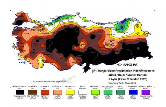Kahramanmaraş, kuraklıkta zirveye oturdu! Olağanüstü seviye alarm veriyor