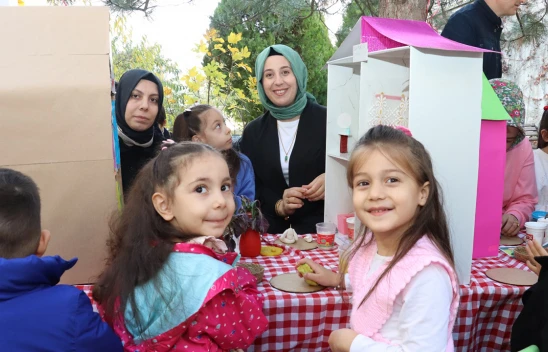 Kahramanmaraş Şehit Fatih Kök Anaokulu'nda Aile Yılına özel eğitim etkinliği