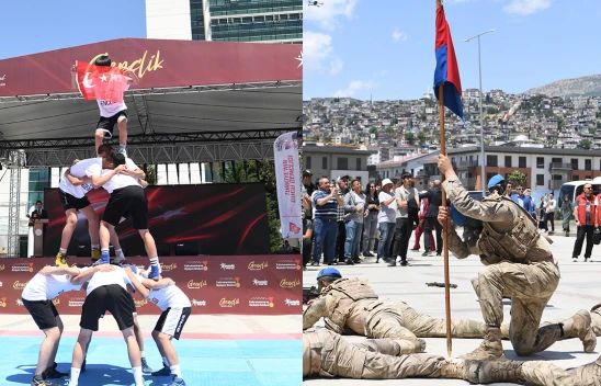 Kahramanmaraş'ta 106. yılın büyük coşkusu