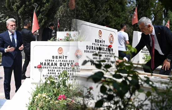 Kahramanmaraş'ta 15 Temmuz dolayısıyla şehitlikler ziyaret edildi