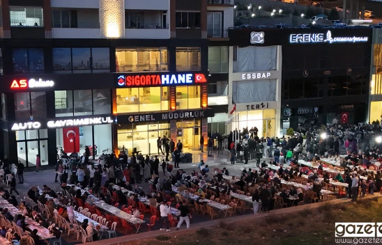 Kahramanmaraş'ta 2000 kişi aynı sofrada buluştu