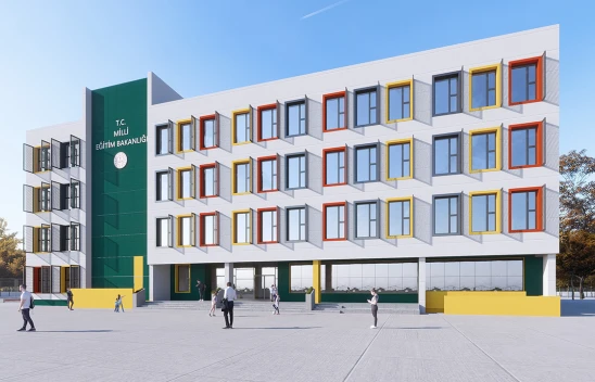 Kahramanmaraş'ta 3 yeni okul ve 1 öğretmenevi yapımı başladı