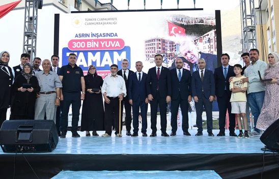 Kahramanmaraş'ta 5 bin 749 kişi daha anahtarını aldı