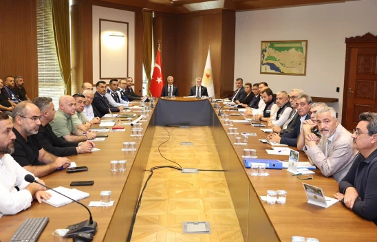 Kahramanmaraş'ta altyapı ve üstyapı çalışmaları için kritik toplantı