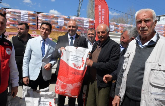 Kahramanmaraş'ta ayçiçeği üretimine tohum desteği