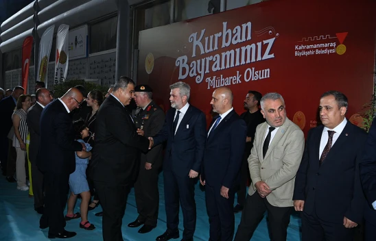 Kahramanmaraş'ta bayramlaşma programı düzenlendi