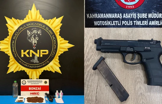 Kahramanmaraş'ta bir haftada 118 şüpheli yakalandı