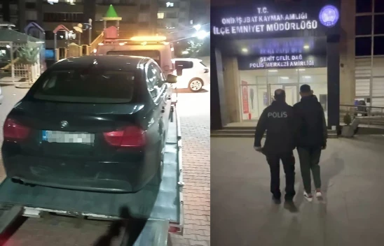 Kahramanmaraş'ta drift yapan sürücüye ağır ceza