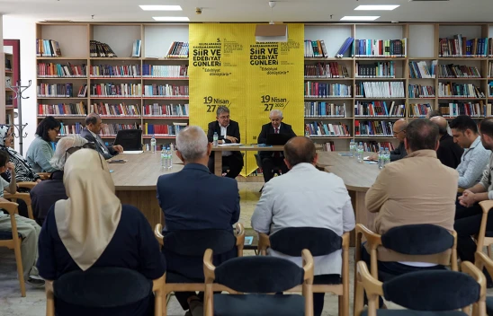 Kahramanmaraş'ta edebiyat tutkunları bir araya geldi