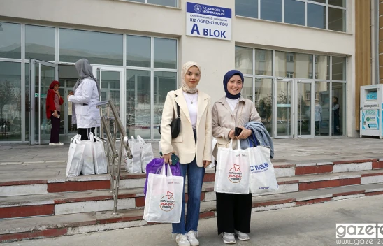 Kahramanmaraş'ta eğitim gören öğrencilere, Başkan Görgel'den sürpriz