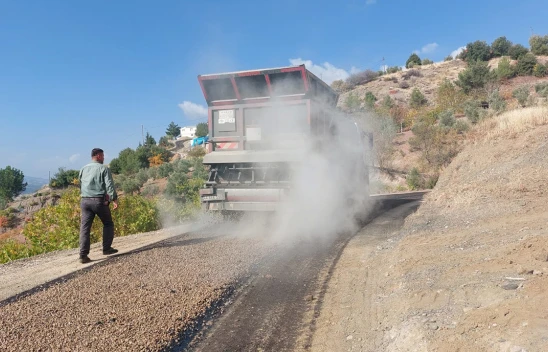 Kahramanmaraş'ta eş zamanlı yol seferberliği