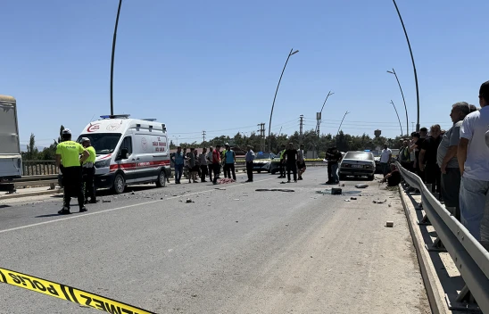 Kahramanmaraş'ta feci kaza! 1 kişi öldü, 2 kişi yaralandı