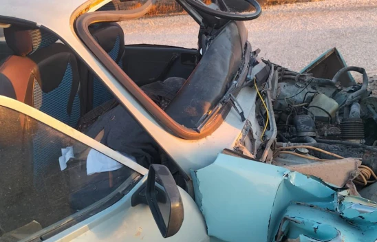 Kahramanmaraş'ta feci trafik kazasında 1 kişi öldü, 1 ağır yaralı